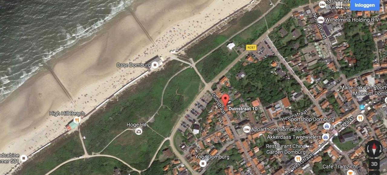 Duinstraat 10 Villa Domburg Bagian luar foto